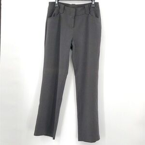Vintage 90’s Studio Y Pants Size 9/10 Stretch Straight Leg Wide Leg Dark Gray